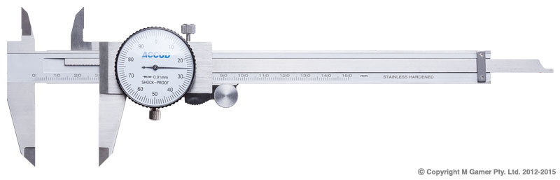 150mm Metric Dial Caliper